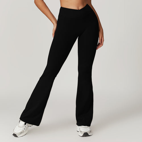 Leggings Flare Canyon - Negro