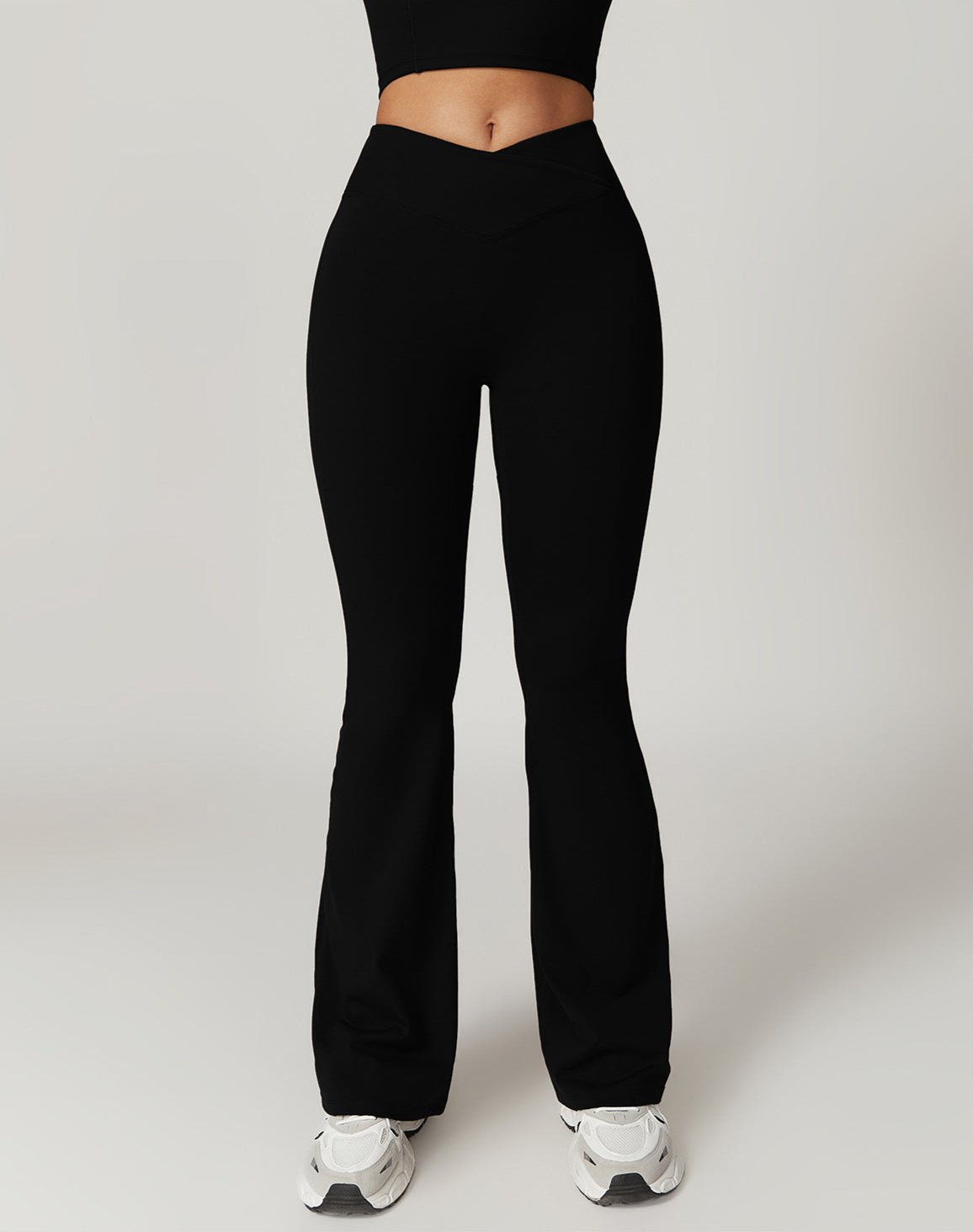 Leggings Flare Canyon - Negro