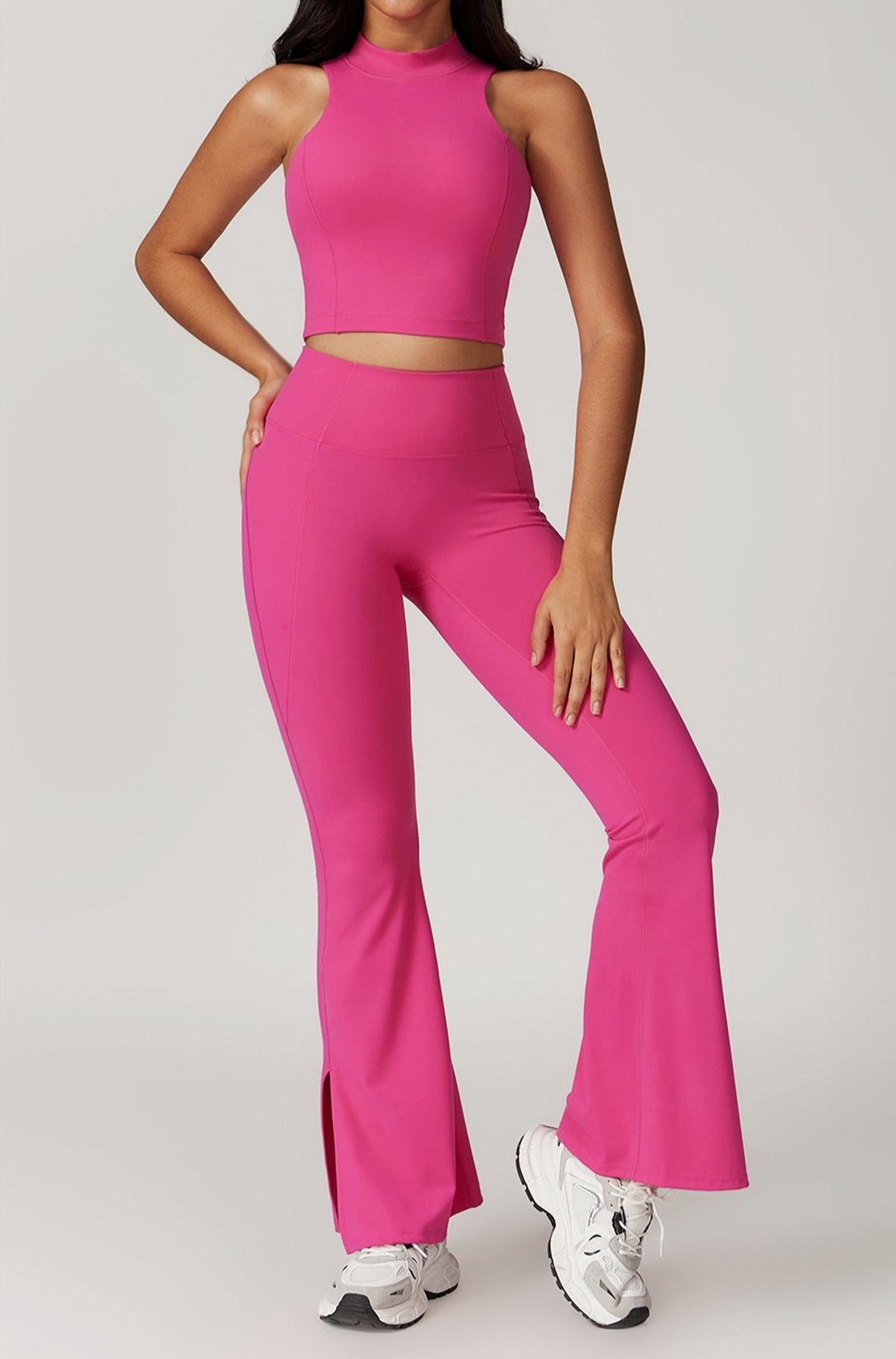 Leggings Flare Roma - Rosa