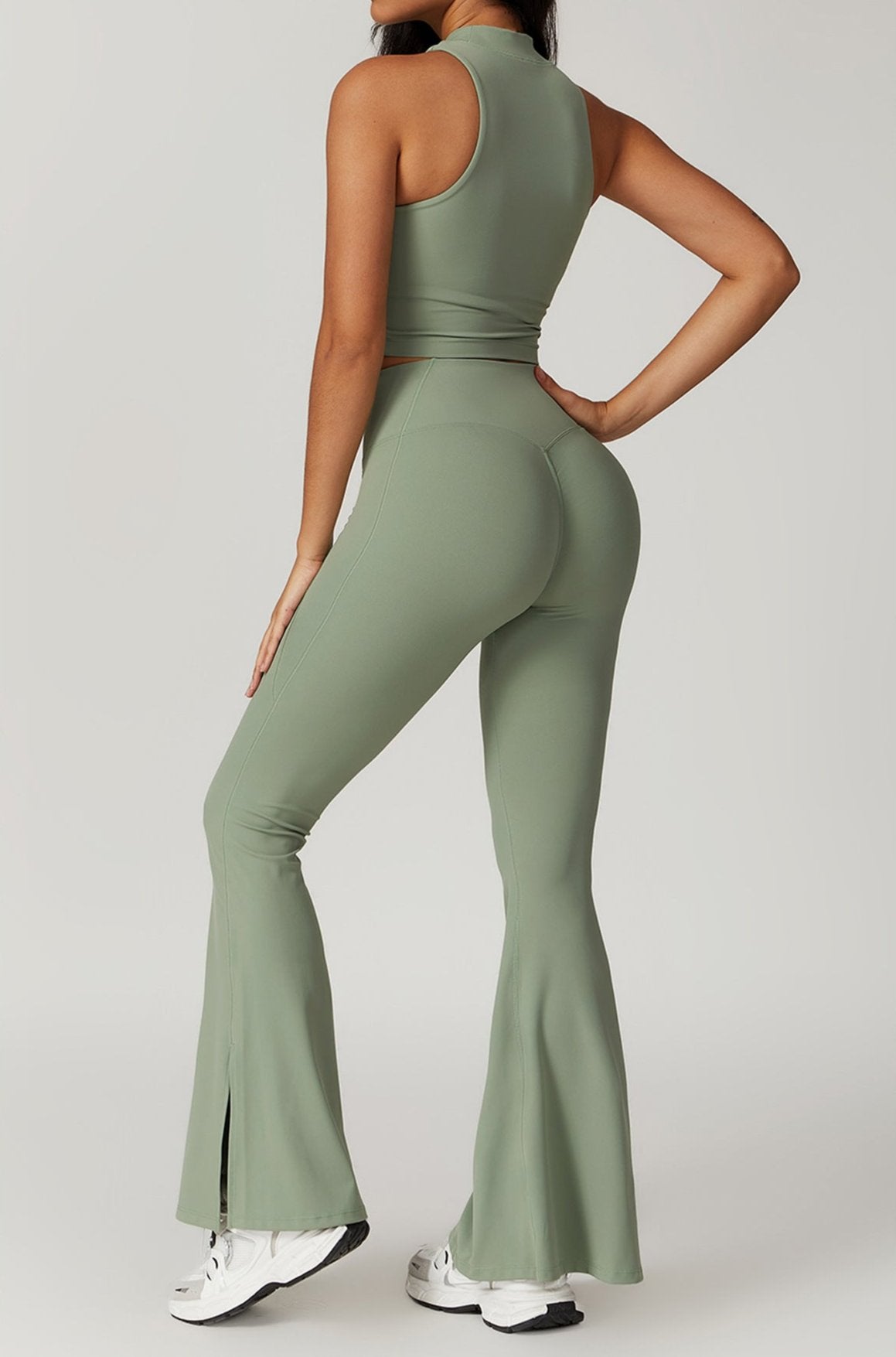 Leggings Flare Roma - Verde