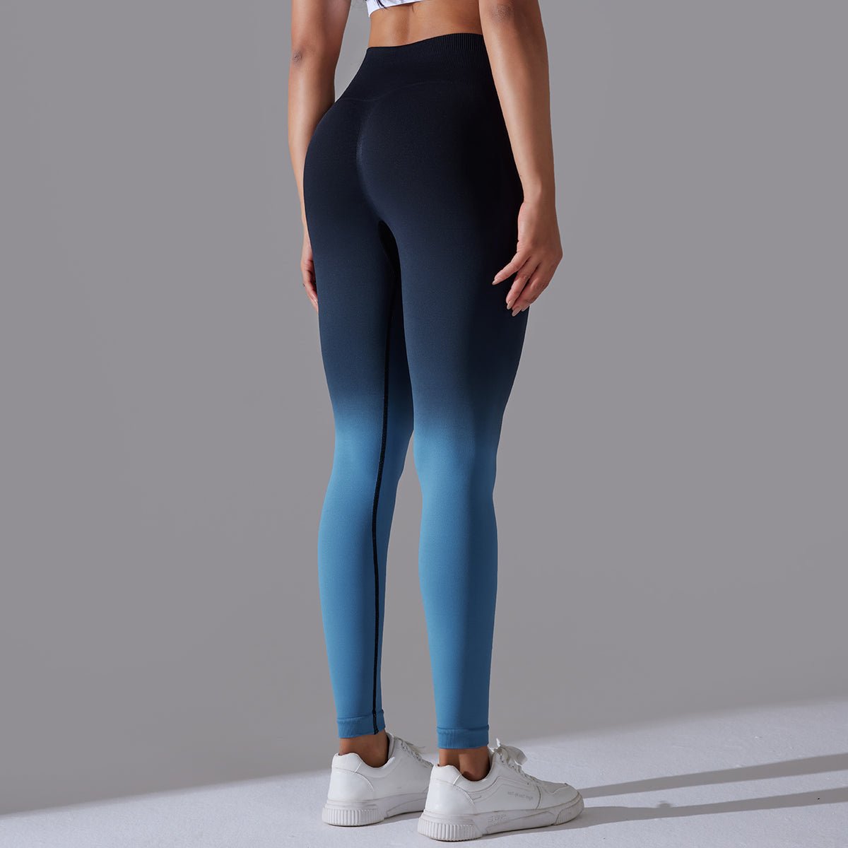 Leggings Tarix - Negro y Azul