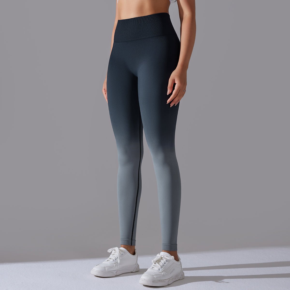 Leggings Tarix - Negro y Gris