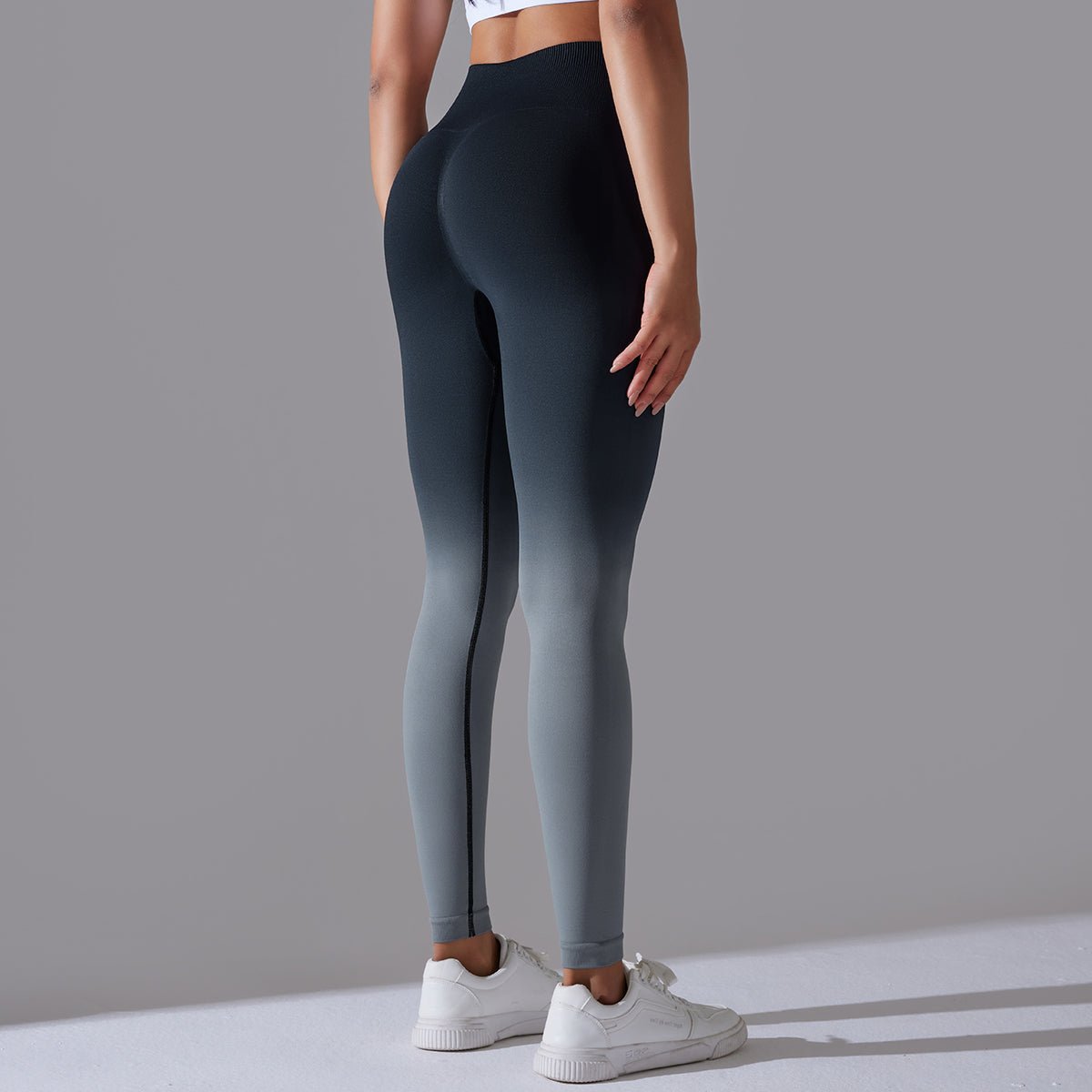 Leggings Tarix - Negro y Gris