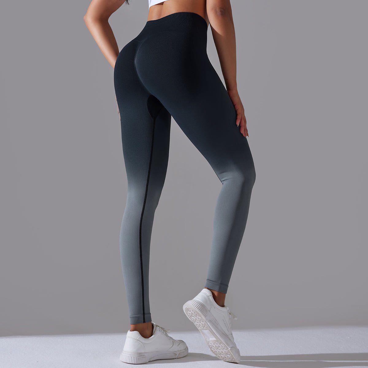 Leggings Tarix - Negro y Gris