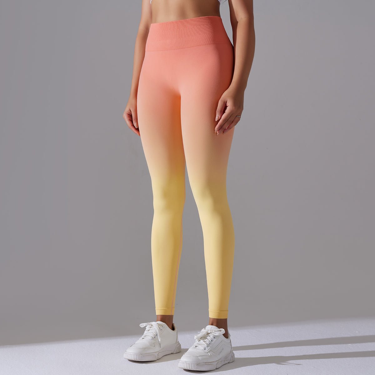 Leggings Tarix - Amarillo y Naranja