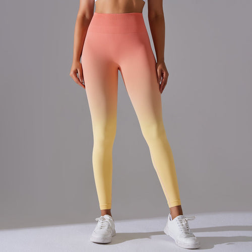 Leggings Tarix - Amarillo y Naranja