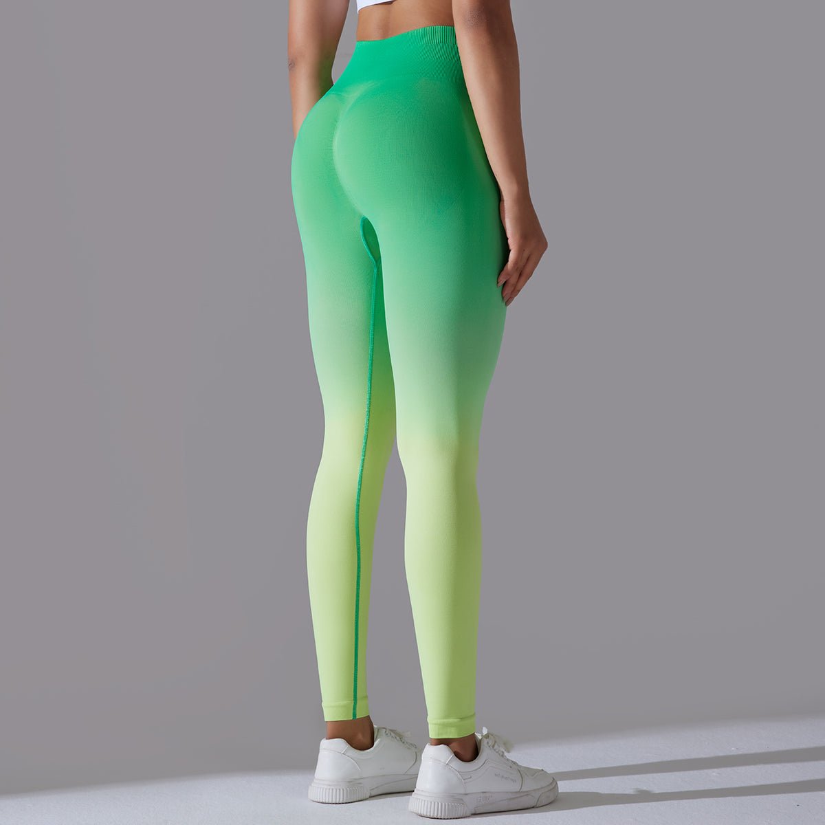 Leggings Tarix - Verde y Amarillo