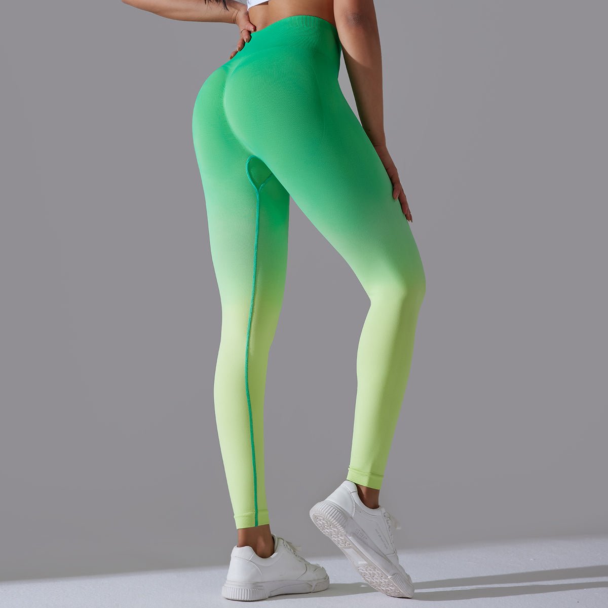 Leggings Tarix - Verde y Amarillo