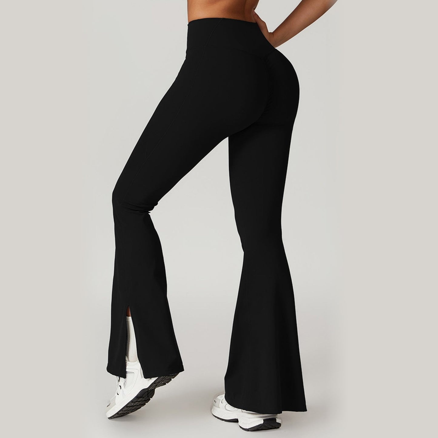 Leggings Flare Roma - Negro